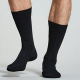 Kit 12 Pares de Meia Social | Preto, Cinza, Marrom Azul | Uso com ternos, roupas sociais e casuais.