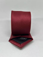 Gravata Slim Marsala Lisa/Trabalhada