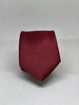 Gravata Slim Marsala Lisa/Trabalhada